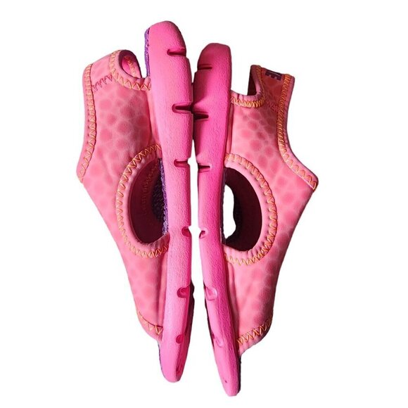 Nike Sunray Adjust 4 Sandals Pink Purple Little Girls Size 10 - Picture 6 of 10